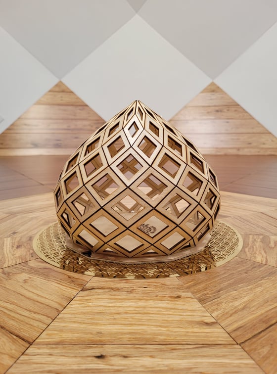 ZOME 13 zome en bois-science quantique-merkaba-transformation-adn-soin énergétique